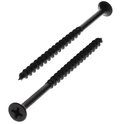 #6 X 1-1/4" Coarse Drywall Screw Black Phos. Bugle HD