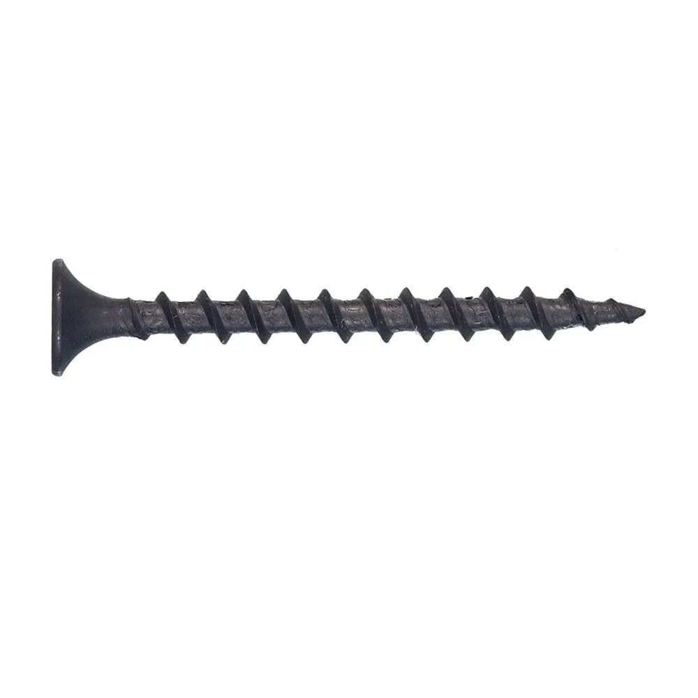 #6 X 1-5/8" Coarse Drywall Screw Black Phos. Bugle HD