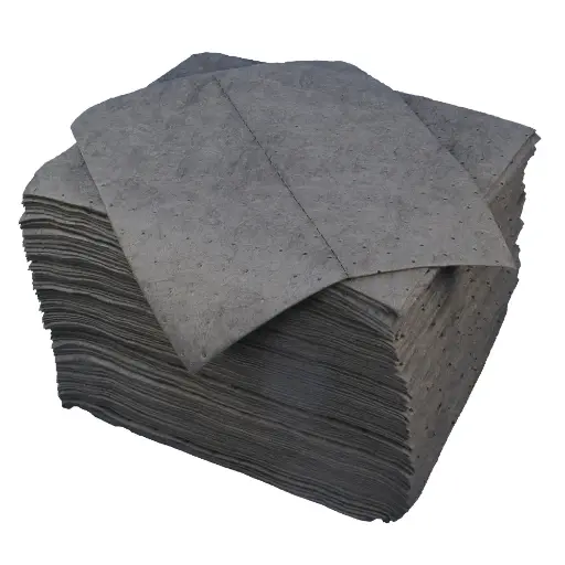 [ABSORBUNI-B-M] Universal BONDED Med. Weight Absorbent Pads (100 Count) Gray