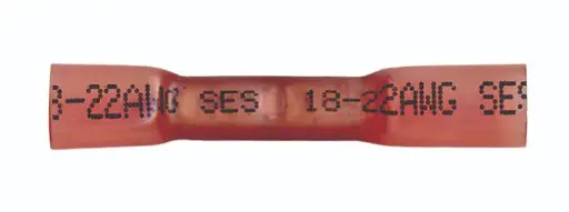 [AHSB] 22-18 GA. Heat Shrink Butt Connector
