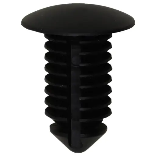 [AUV-17612] Nylon Retainer 5/8" Head, 3/8" X 3/4" Stem Black