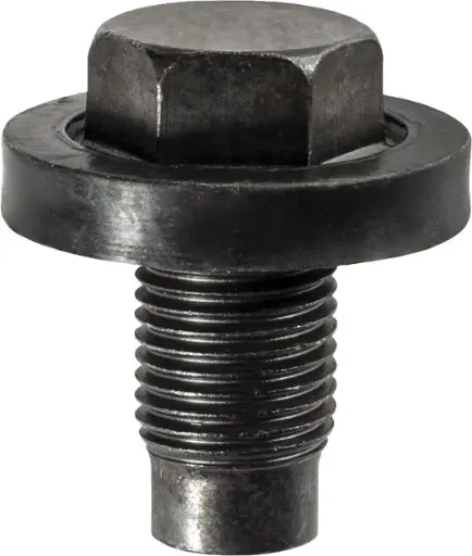 [AUV-18373] 1/2"-20 X 13/16" Washer Head 5/8" Drain Plug. w/Rubber Washer Face Gasket [78-62]