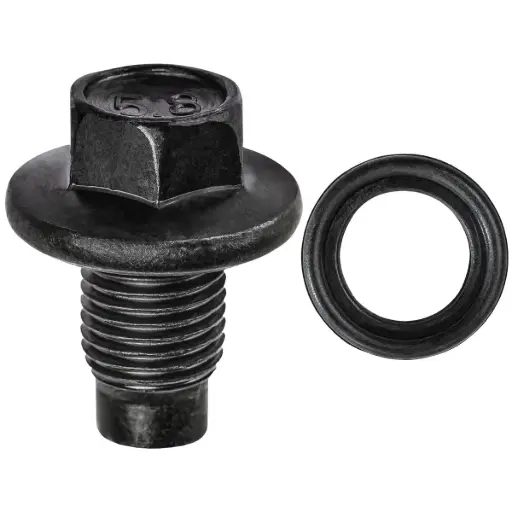[AUV-19773] M14-1.5 X 20mm Drain Plug Phosphate w/Rubber Gasket