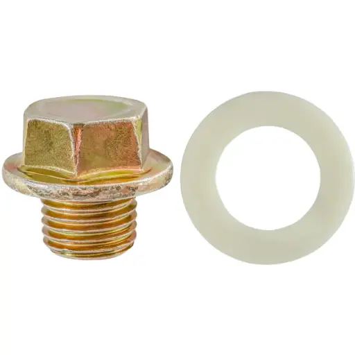 [AUV-21353] M14-1.5 X 11mm Drain Plug Yellow Zinc [78-46]