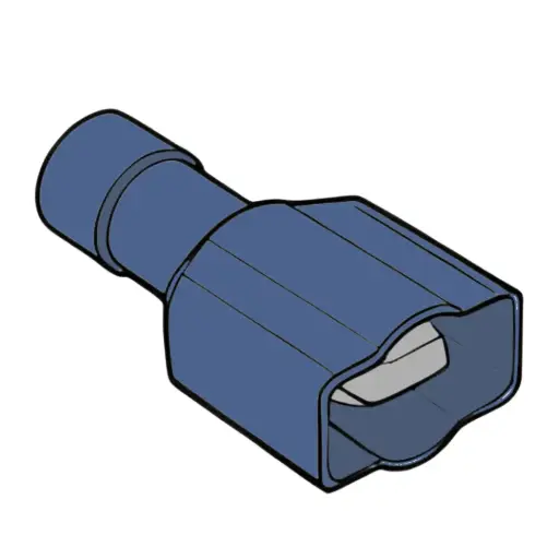 [B514MC3] 16-14 GA. Nylon (Fully-Humps) #.250 Male Dis-connect