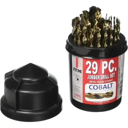 [BBP-C20200] Jobber Drill Bit Set Cobalt 29Pc (BB)