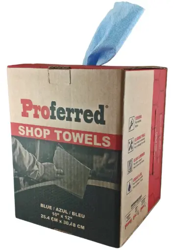 [BBP-T99100] Blue Shop Towels 200pk (Proferred)