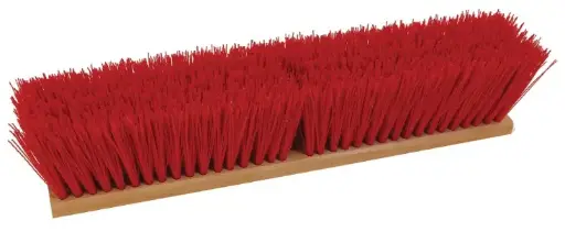 [BROOM27112] 24" Coarse Red Broom Head (Nexstep)