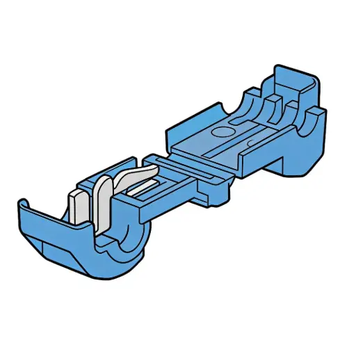[BSL1614T] 16-14 GA. Wire T-Tap Splices (Blue)