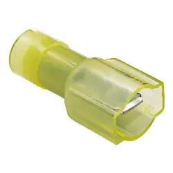 [C514MC3] 12-10 GA. Nylon ({} Style) #.250 Male Dis-connect