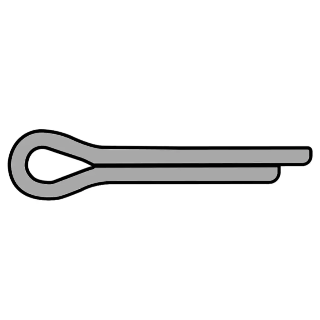 M10 X 125mm Cotter Pin ZP