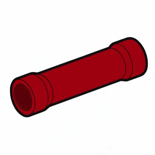 [D5B] 8 GA. Nylon Butt Connector