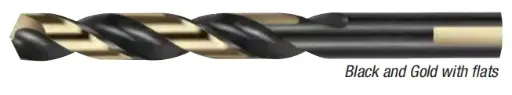 [DBT716JL] 7/16" Jobber Length Drill Bit HSS W/3-Flat Shank