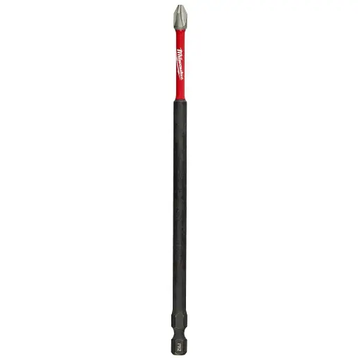 [DRIVEPH2X600-M] #2 Phillips X 6" Impact Driver Bit 1/4" (Milwaukee/SHOCKWAVE)