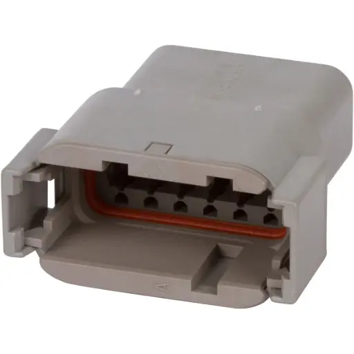 [DTM12F] DTM 12-Way Female Socket (Deutsch) DTM04-12P