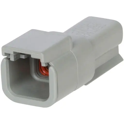 [DTM2F] DTM 2-Way Female Receptacle (Deutsch) DTM04-2P