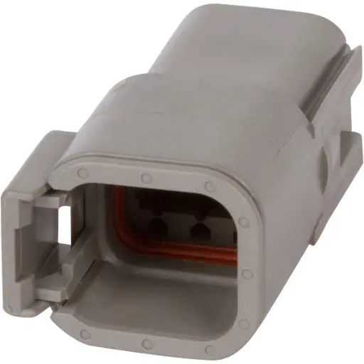 [DTM6F] DTM 6-Way Female Receptacle (Deutsch) DTM04-6P