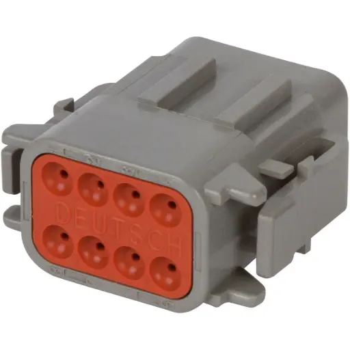 [DTM8M] DTM 8-Way Male Plug (Deutsch) DTM06-08SA