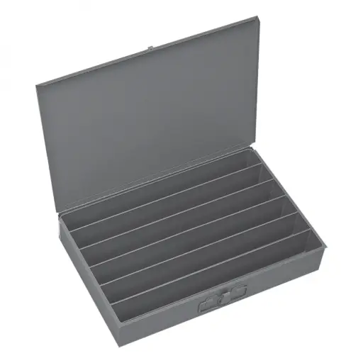 [DUR-125-95] 6 Hole DL Drawer Horizontal [Gray] (Durham)