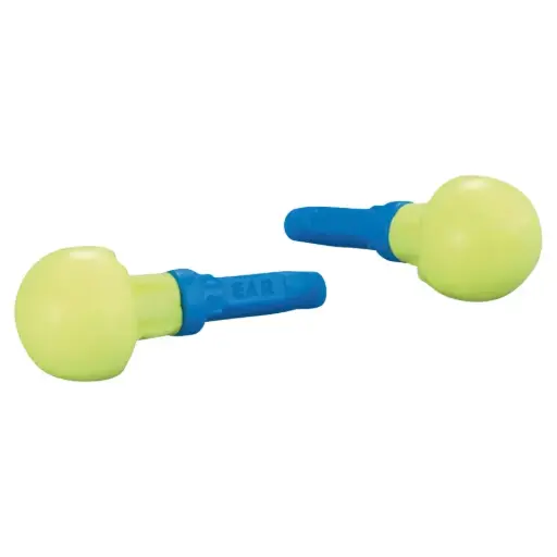 [EAR-318-1000] Push-Ins Uncorded Push-to-Fit Earplugs [100 Pair] (3M/E-A-R)