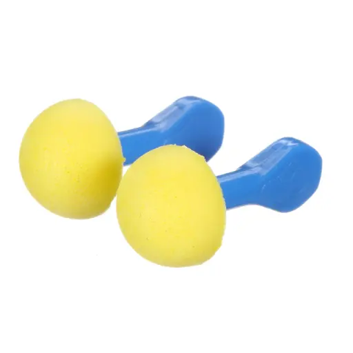 [EAR-321-2100] Express Pod Plugs Uncorded Yellow/Blue Earplugs [100 Pair] (3M/E-A-R)