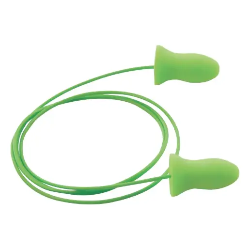 [EARMETEORCORD] Meteors Corded Foam Earplug 100 Pair (Moldex) 6970