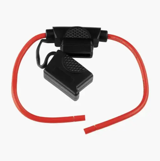 [FHATC12G/30A] 30Amp/12Ga ATC Inline Fuse Holder W/Cap