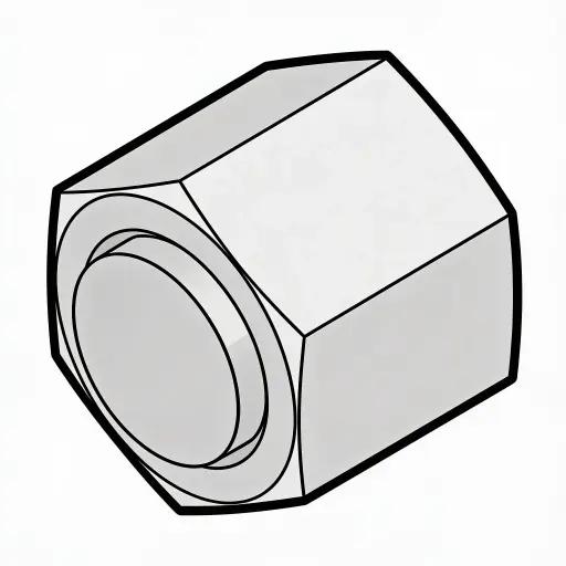 [FS-820-8] -8 O-Ring Face Seal Cap Fitting Steel