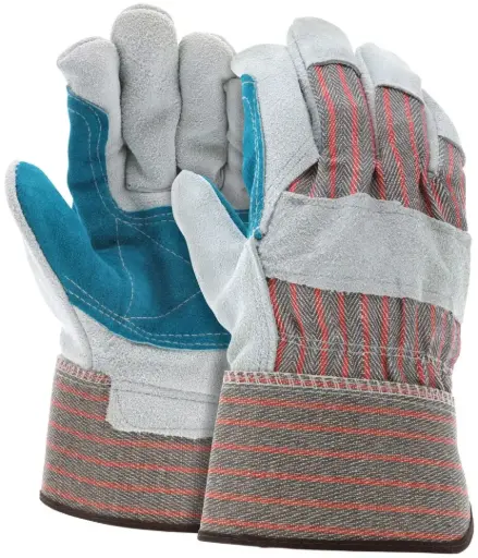 [GLVMCR1211L] Large Double Leather Palm Glove (MCR Safety)