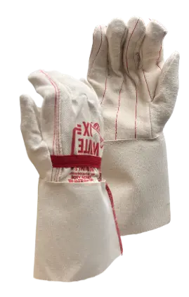 [GLVWO1015L] Large White Ox Gauntlet Glove (North Star Glove)