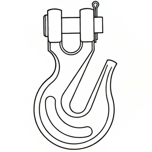[HOOKCG37D] 3/8" Clevis Grab Hook G70 (Domestic)