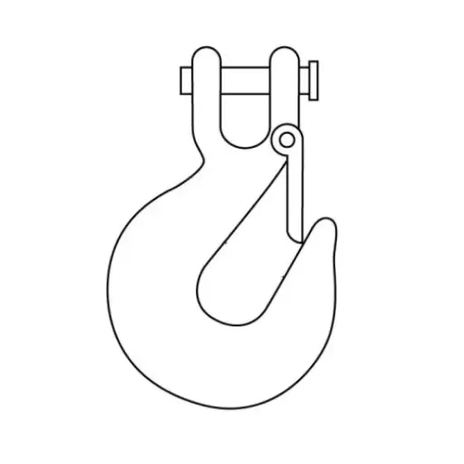 [HOOKCS25I] 1/4" Clevis Slip Hook G-70