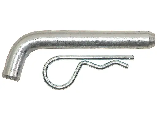 [HP62X500B] 5/8" X 5" Bent Trailer Hitch Pin W/Clip