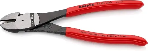 [KNIPEX-7401200SBA] 8" High Leverage Diagonal Cutters (Knipex)