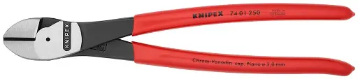 [KNIPEX-7401250SBA] 10" High Leverage Diagonal Cutters (Knipex)