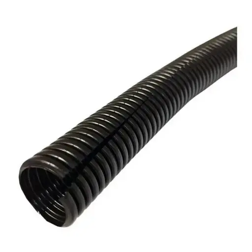 [LOOM14-C] 1/4" X 100 Ft. Black Wire Loom