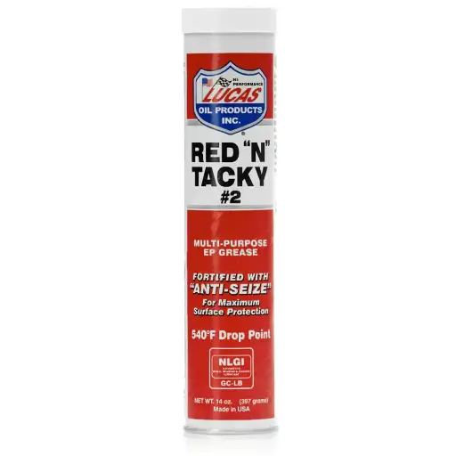 [LUCAS-10005-30] Red "N" Tacky Hi-Temperature Grease (Lucas Oil)