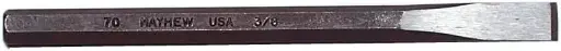 [MAY-10212] 70-3/4" X 7" [3/8" Body] Cold Chisel (Mayhew/USA)