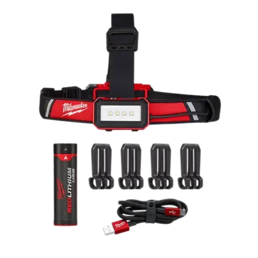 [MILW2115-21] 600 Lumen Rechargeable Head Lamp (Milwaukee)