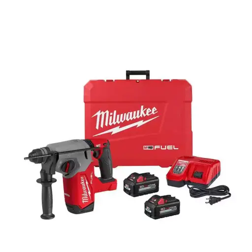 [MILW2912-22] 1" SDS+ Rotohammer Kit W/[2] 6.0 Batteries & Charger (Milwaukee)