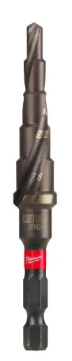 [MILW48-89-9242] #2 [3/16"-1/2"] Impact Step Bit Spiral Flute (Milwaukee)