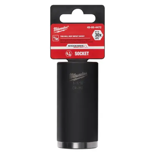[MILW49-66-4472] 1-1/16" Deep Impact Socket 1/2" Dr. 6pt (Milwaukee)