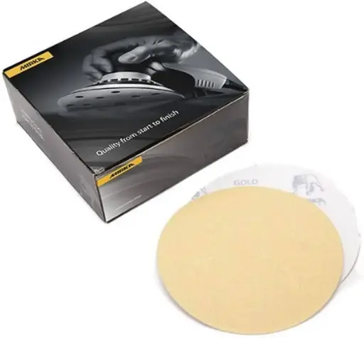 [MIRKA5X180] 5" X 180 Grit PSA Sanding Disc [No Holes] 100Pk (Mirka)