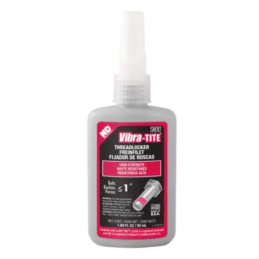 [NDI-13150] Red Threadlocker Permanent Strength 50ml (Vibra-Tite)