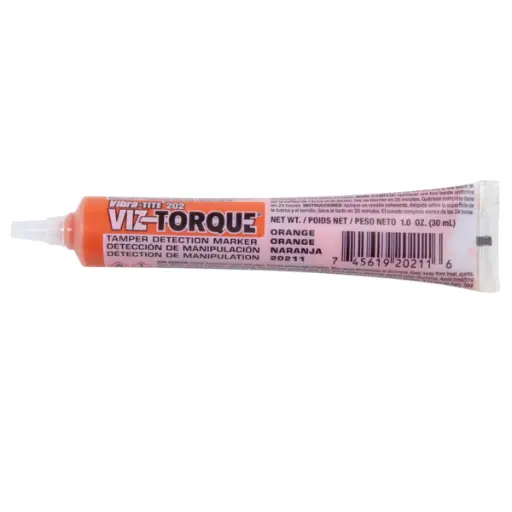 [NDI-20211] Orange Viz-Torque Tamper Detection Marker (Vibra-Tite)