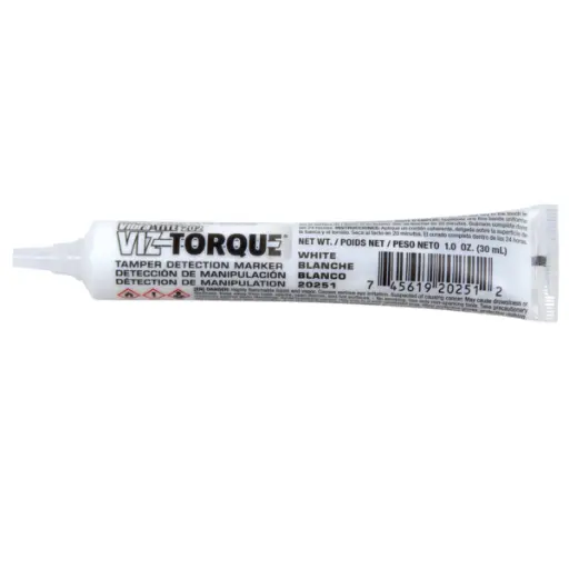 [NDI-20251] White Viz-Torque Tamper Detection Marker (Vibra-Tite)