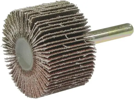 [FW25060] 2-1/2" X 1" X 1/4" Arbor Flap Wheel 60 Grit A/O