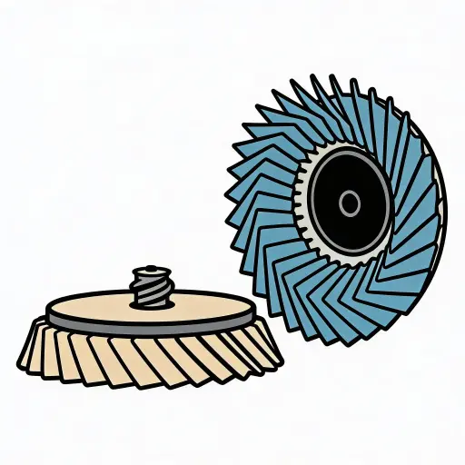 [RFD200CX80] 2" Roloc Cupped Flap Disc 80 Grit Zirconia