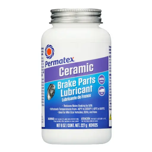 [PERM-24125] Ceramic Extreme Brake Parts Lube 8oz. w/Brush (Permatex)