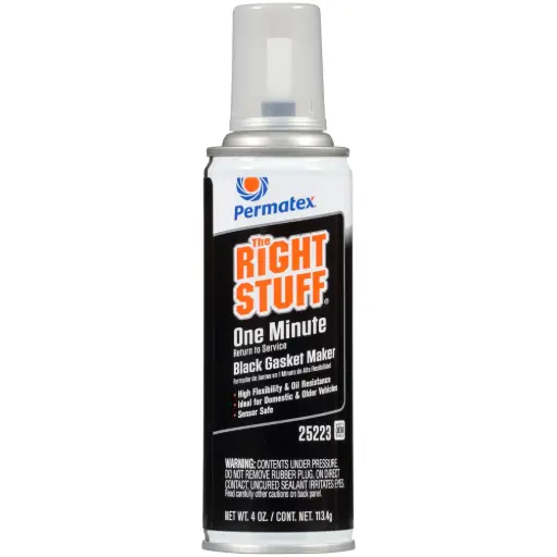 [PERM-25223] Black Gasket Maker "The Right Stuff" [4oz Whizz Tube] (Permatex)